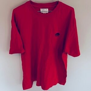 Roots 73 Athletics Mens Orange T-Shirt size XL
